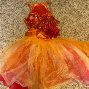 Girls Curtain call dance costume